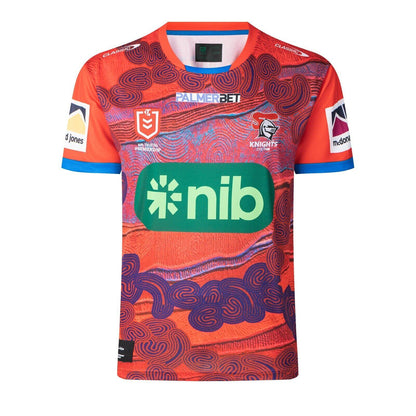 NRL 2024 Indigenous Jersey - Newcastle Knights - Adult - Mens