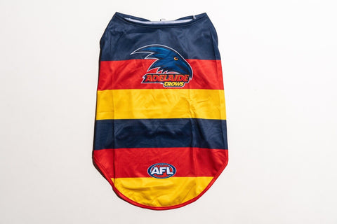 AFL Pet Jersey - Adelaide Crows - Size XS to XL - T-Shirt - Dog - Cat