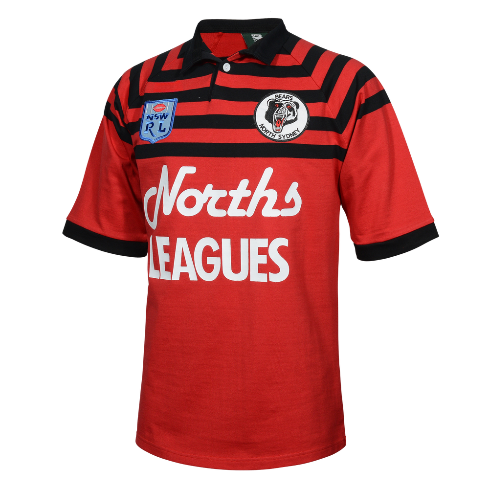 NRL Retro Heritage Jersey - North Sydney Bears 1991 - Rugby League
