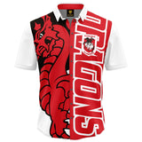 NRL 'Showtime' Party Shirt - St George Illawarra Dragons - Adult - Mens - Polo