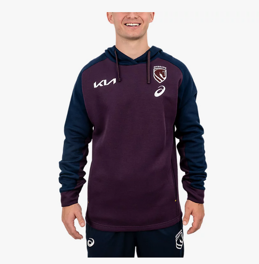 NRL 2026 Team Hoodie - Brisbane Broncos - Adult - Mens