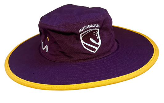 NRL 2026 Brisbane Broncos - Wide Brim Hat - Adult
