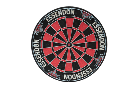 AFL Competition Size Dart Board - Essendon Bombers - Dartboard