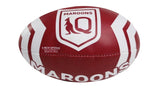 NRL 6 Inch Supporter Sponge Football - Queensland Maroons - Ball - QLD