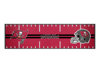 NFL Bar Runner - Tampa Bay Buccaneers - 25x90cm - Rubber Backed