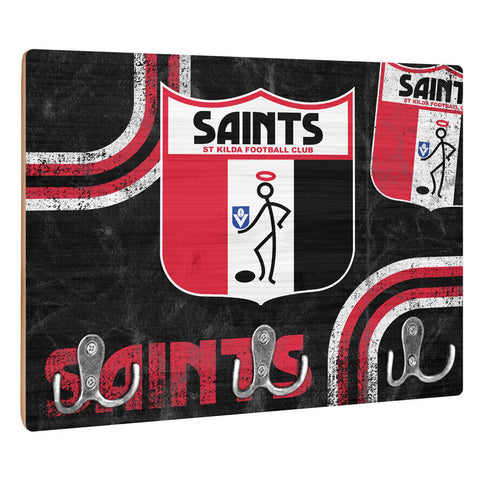 AFL Heritage Key Rack - St Kilda Saints - Gift - Retro