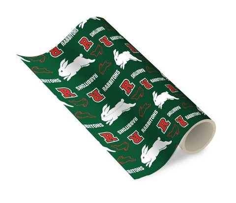 NRL Wrapping paper - South Sydney Rabbitohs - New Design - Gift Wrap - 49cmX69cm