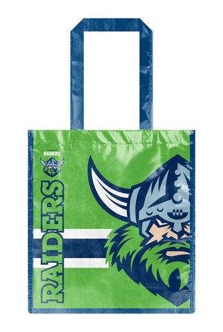 NRL Shopping Bags - Canberra Raiders - Re-Useable Carry Bag - Laminated