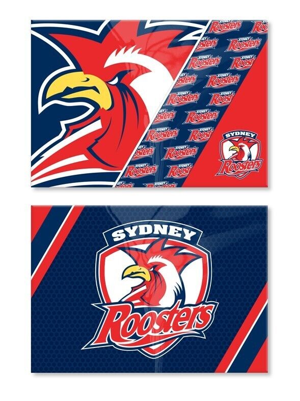 NRL Magnet Set of 2 - Sydney Roosters - Set of Two Magnets
