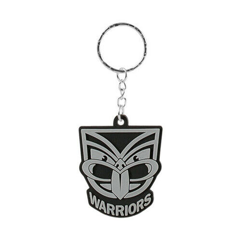 NRL Key Ring - New Zealand Warriors - Rubber Keyring - Rugby League