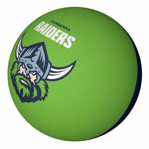 NRL Canberra Raiders - Rubber High Bounce Hand Ball - Set Of TWO - 6cm