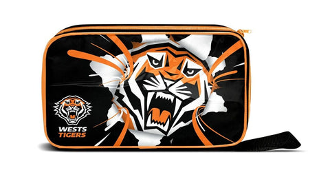 NRL Lunch Cooler Bag Box - West Tigers -  300mm x 175mm x 65mm