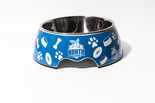 AFL Pet Bowl - North Melbourne Kangaroos - Food Water - Dog Cat