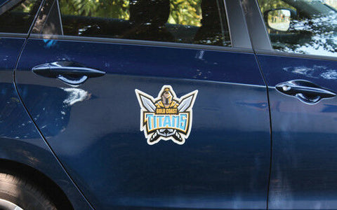 NRL Mega Decal - Gold Coast Titans - Car Sticker 250mm