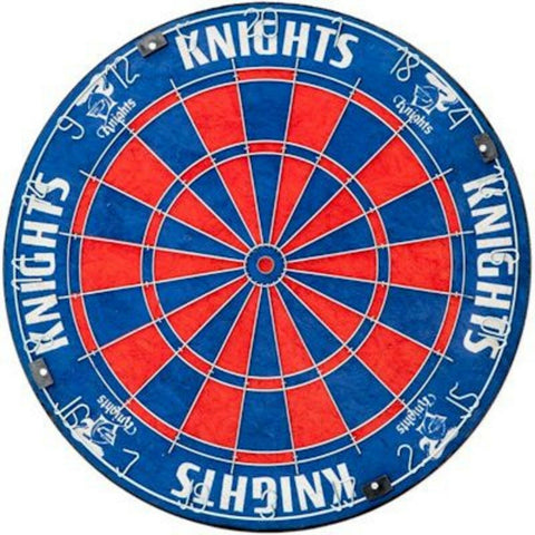 NRL Competition Size Dart Board - Newcastle Knights - In Box - Dartboard