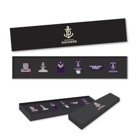 AFL Evolution Pin Set - History Logos - Fremantle Dockers