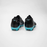 CONCAVE Halo v2 FG Football Boot - Black/Cyan - Youth - Kids