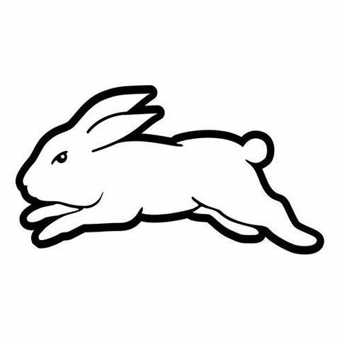 NRL Logo Sticker - South Sydney Rabbitohs - 25cm x 21cm Decal
