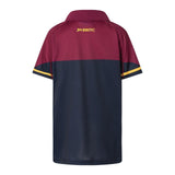 AFL 2022 Media Polo Shirt - Brisbane Lions - YOUTH - Aussie Rules - CLASSIC
