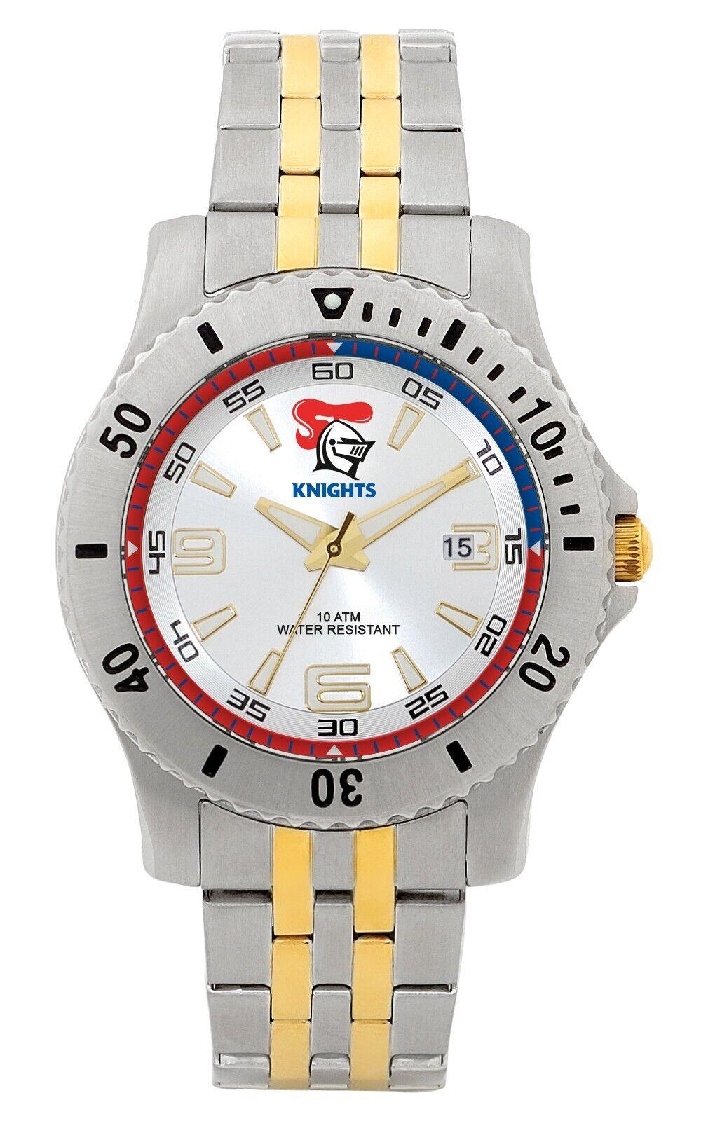 NRL Legends Watch - Newcastle Knights - Stainless Steel Band - Box incl.