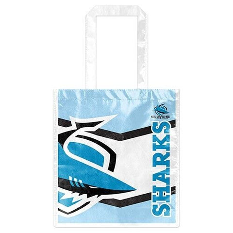 NRL Shopping Bags - Cronulla Sharks - Re-Useable Carry Bag - Laminated