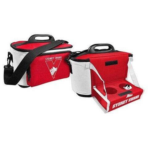AFL Drink Cooler Bag With Tray - Sydney Swans - Insulated - Team Logo