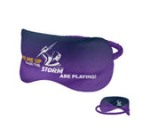 NRL Sleep Mask - Melbourne Storm - Reversible - Washable - One Size