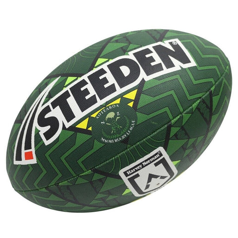 NRL 2024 Supporter Football - Maori All Stars - Game Size Ball - Size 5