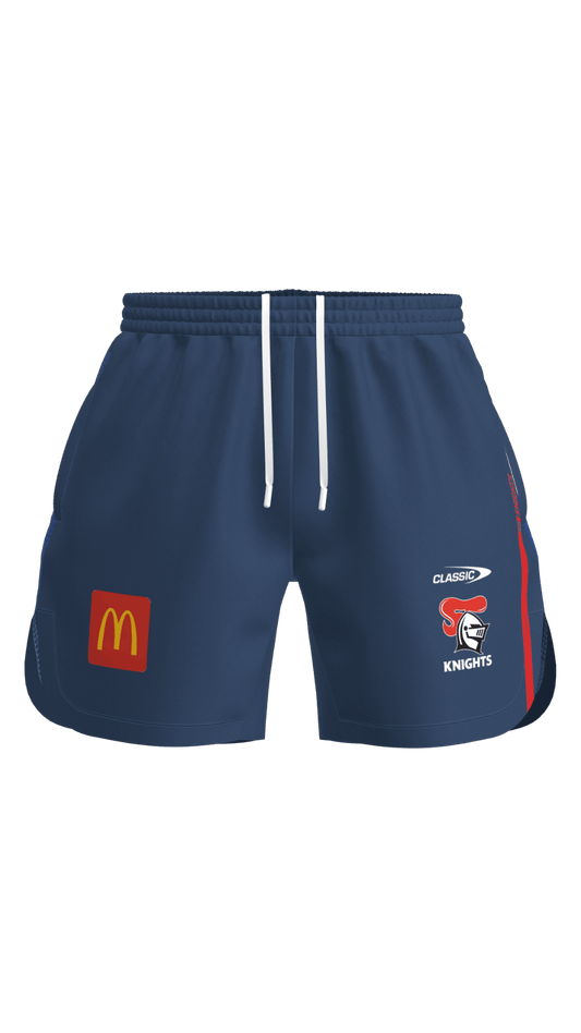 NRL 2023 Training Shorts - Newcastle Knights - Rugby League - CLASSIC