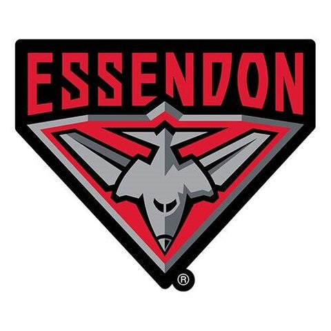 AFL Logo Sticker - Essendon Bombers - 16cm x 21cm Decal