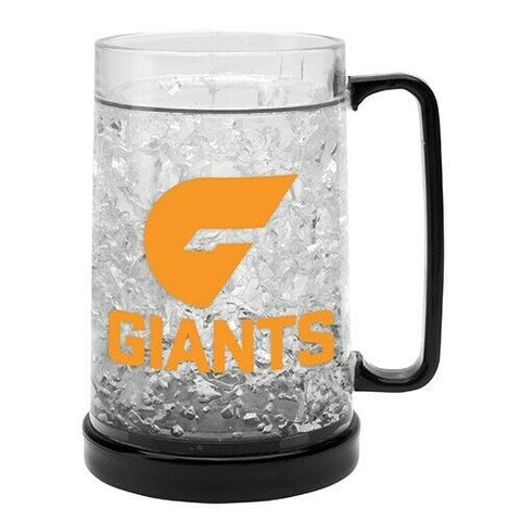 AFL Freeze Mug - Greater Western Sydney Giants - 375ML - Gel Freeze Mug Cup