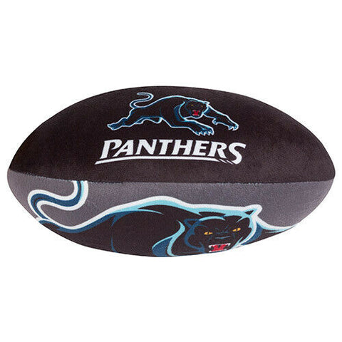 NRL Plush Soft Football - Penrith Panthers - 12cm x 25cm