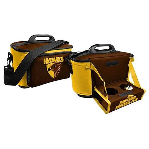 AFL Drink Cooler Bag With Tray - Hawthorn Hawks - Aussie Rules