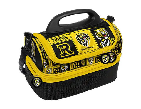 AFL Dome Lunch Cooler Bag Box - Richmond Tigers - Aussie Rules Football