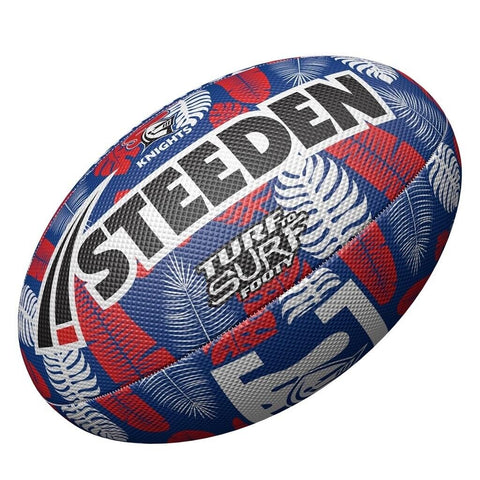 NRL Turf to Surf Football - Newcastle Knights - Ball Size 3