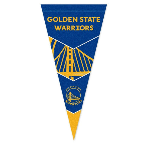 NBA Pennant Flag - Golden State Warriors - Felt - Single