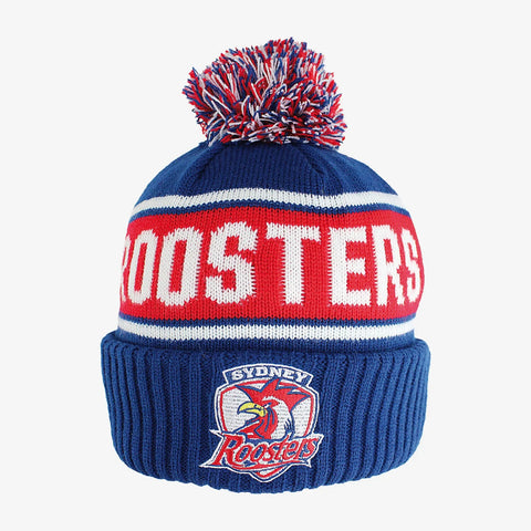 NRL Striker Beanie - Sydney Roosters - Warm - Winter Hat - Adult