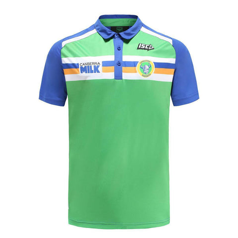 NRL 2021 Heritage Polo Shirt - Canberra Raiders - Rugby League - Canberra Milk