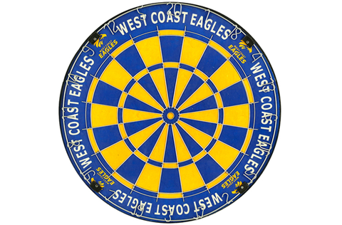AFL Competition Size Dart Board - West Coast Eagles - Dartboard