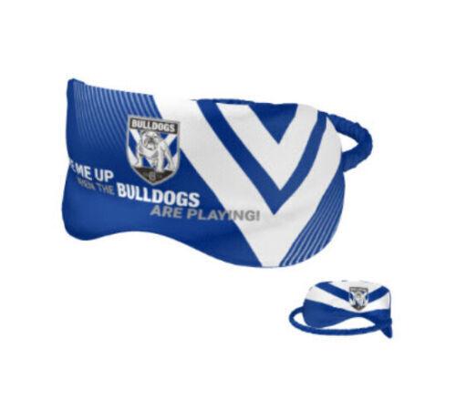 NRL Sleep Mask - Canterbury Bulldogs - Reversible - Washable - One Size