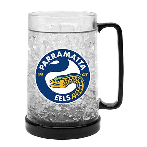 NRL Freeze Mug - Paramatta Eels - 375ML - Gel Freeze Drinking Cup