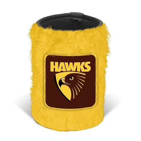 AFL Fluffy Stubby Cooler - Hawthorn Hawks - Can Holder