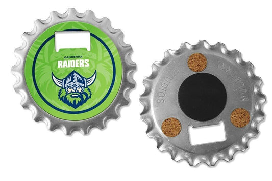 NRL Bottle Opener, Magnet & Coaster - Canberra Raiders - Rugby League