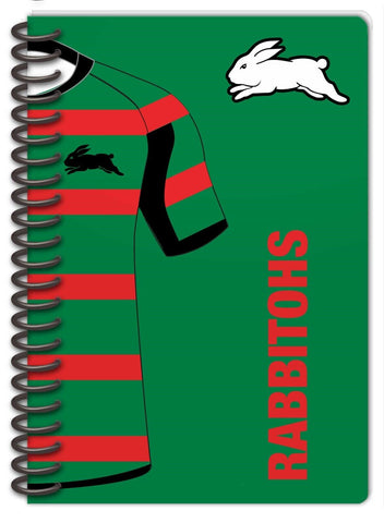 NRL Notebook Pad - Set Of Two - South Sydney Rabbitohs - Rugby League