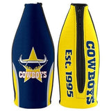 NRL Tallie Stubby Cooler - North Queensland Cowboys - Tally - Drink - Zipper