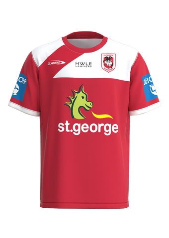 NRL 2023 Training Tee Shirt - St George Illawarra Dragons - Adult - CLASSIC