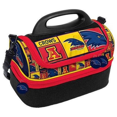 AFL Lunch Cooler Bag Box - Adelaide Crows - Aussie Rules Football - Insulated
