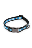 NRL Pet Collar - Cronulla Sharks  - Strong Durable - Adjustable