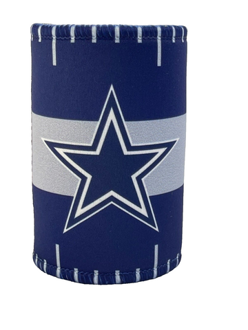 NFL Stubby Cooler - Dallas Cowboys - Can Cooler - Drink - Rubber Base