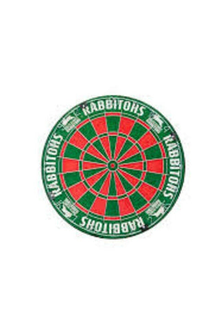 NRL Competition Size Dart Board - South Sydney Rabbitohs - In Box - Dartboard